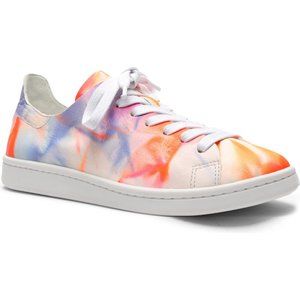 Schutz Ofelia Leather Tie Dye Sneaker NWT